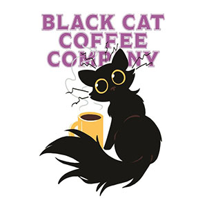 Black Cat Coffee Logo
